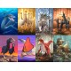 Dinosaur Fact Cards - Blue