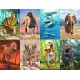 Dinosaur Fact Cards - Green