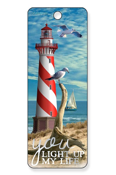 Royce Gift Bookmark - You Light Up My Life "Ligthhouse"