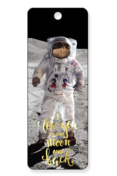 Royce Gift Bookmark - Love You to the Moon and Back "Moon Walk"