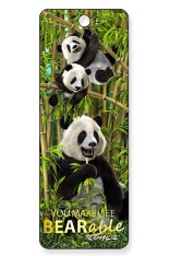 Royce Gift Bookmark - You Make Life Bearable "Panda Bears"