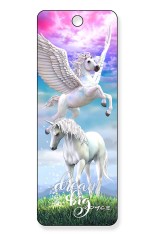 Royce Gift Bookmark - Dream Big "Pegasus and Unicorn"