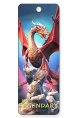 Royce Gift Bookmark - Be Legendary "Red Dragon"
