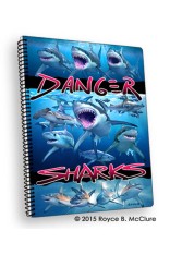 Sharks Large Notebook