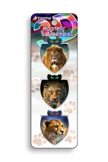 African Cats Magnetic Bookmark