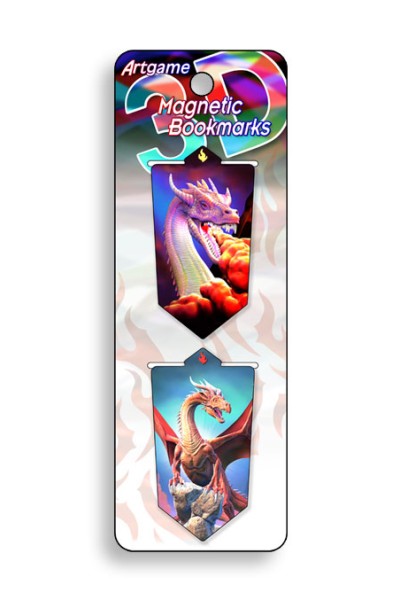 Dragons Magnetic Bookmark