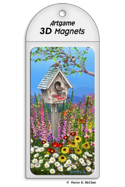 Birdhouse Magnet