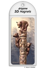 Totem Bears Magnet