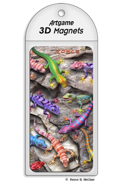 Geckos Magnet