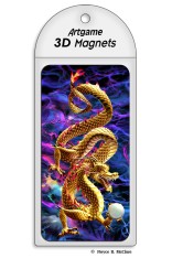 Golden Dragon Magnet