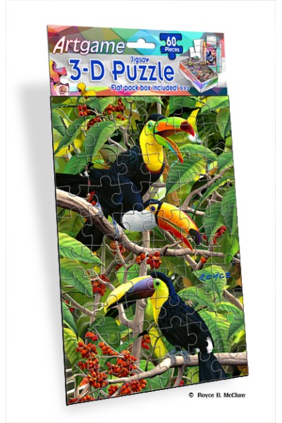 Royce 60pc Mini Puzzle - Toucans 
