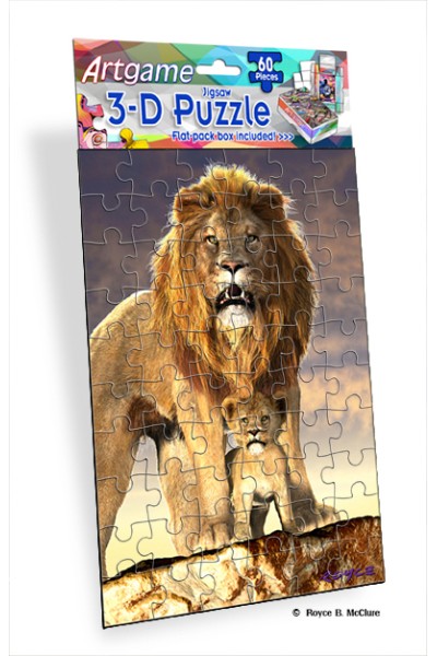 Royce 60pc Mini Puzzle - Lion 