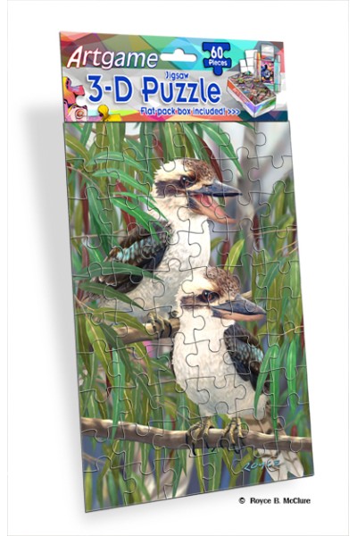 Royce 60pc Mini Puzzle - Kookaburras 