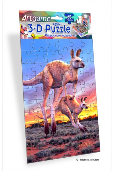 Royce 60pc Mini Puzzle - Red Jumpers 