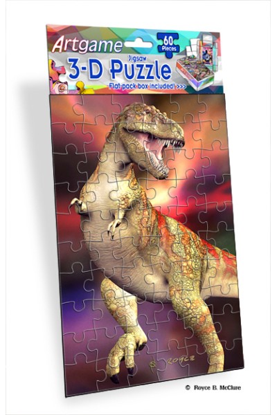 Royce 60pc Mini Puzzle - T-Rex 
