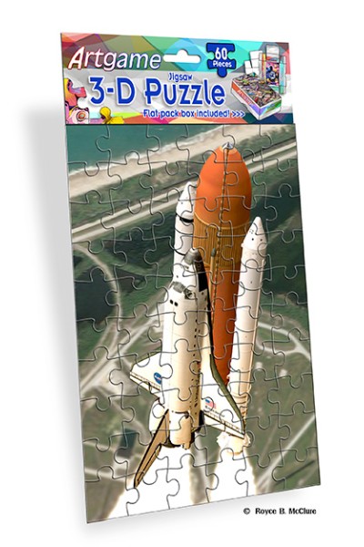 Royce 60pc Mini Puzzle - Blast Off / Orbit Flip 
