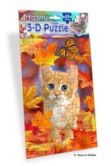 Royce 60pc Mini Puzzle - Kittens Flip