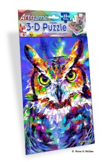 Royce 60pc Mini Puzzle - Owls Flip 
