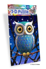 Royce 60pc Mini Puzzle - Owls Flip 