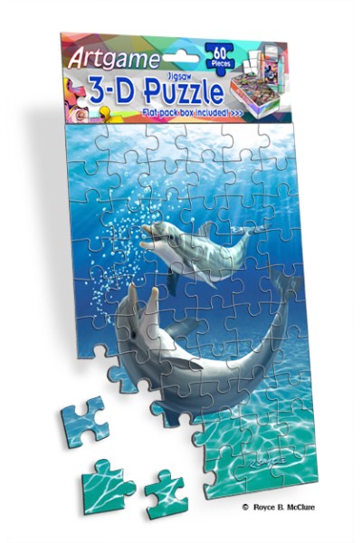 Royce 60pc Mini Puzzle - Bubbles