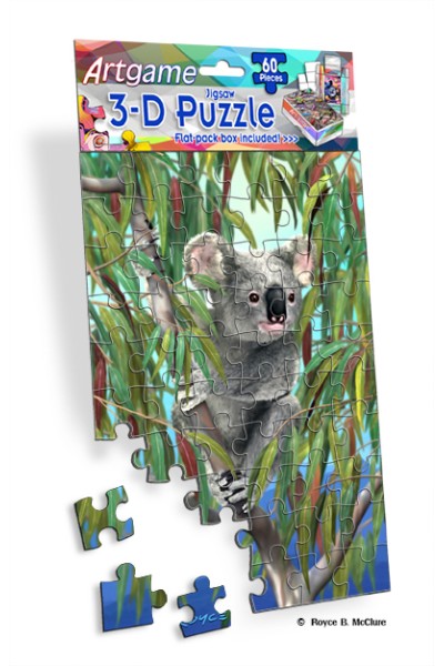 Royce 60pc Mini Puzzle - Koala 
