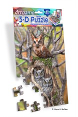 Royce 60pc Mini Puzzle - Owls 