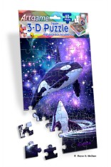 Royce 60pc Mini Puzzle - Space Orcas 