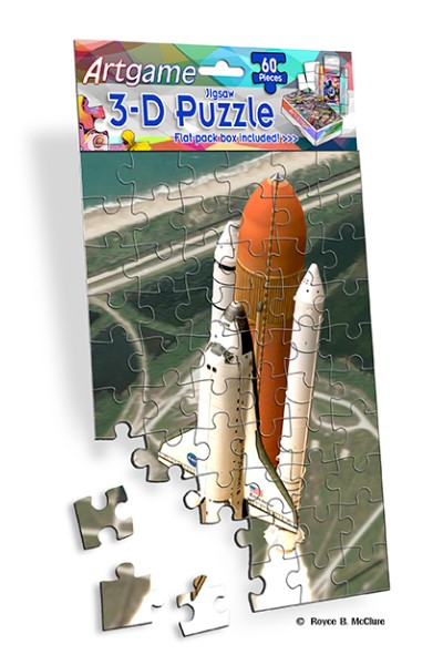 Royce 60pc Mini Puzzle - Blast Off / Orbit Flip 