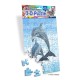 Royce 60pc Mini Puzzle - Dolphins Flip 
