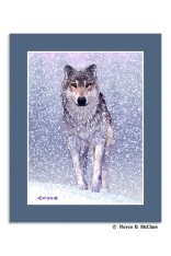 Wolf Mini Poster