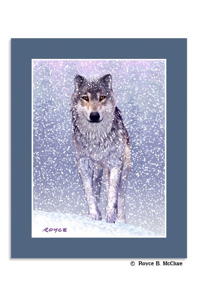 Wolf Mini Poster
