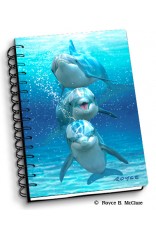 Royce Small Notebook - Dolphin Trio