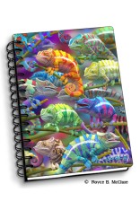 Royce Small Notebook - Chameleons (Color Changing) 