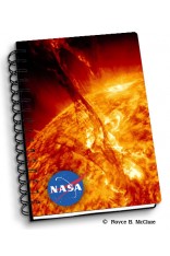 Royce Small Notebook - Solar Flare / NASA