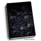Royce Small Notebook - Dark Skulls 
