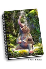 Royce Small Notebook - Elephant Bath  