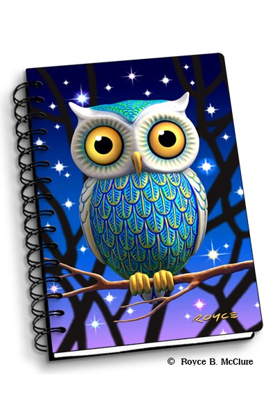 Royce Small Notebook - Night Owl 