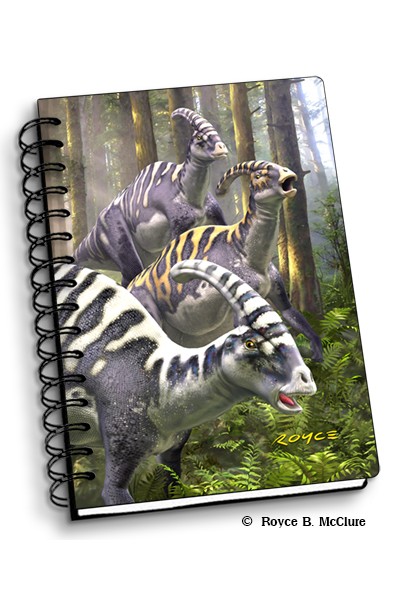 Royce Small Notebook - Parasaurolophus