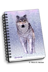 Royce Small Notebook - Snow Wolf