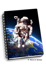 Royce Small Notebook - Space Walk 