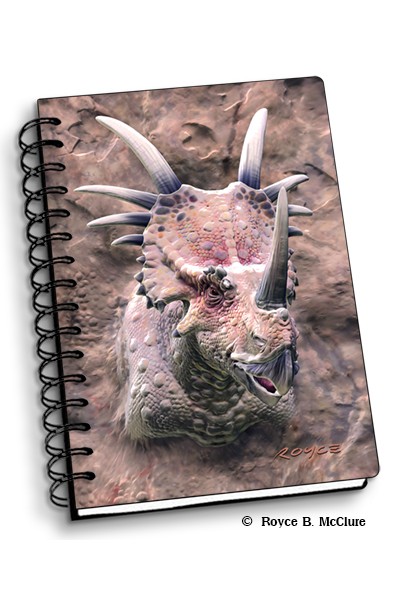 Royce Small Notebook - Styracosaurus 