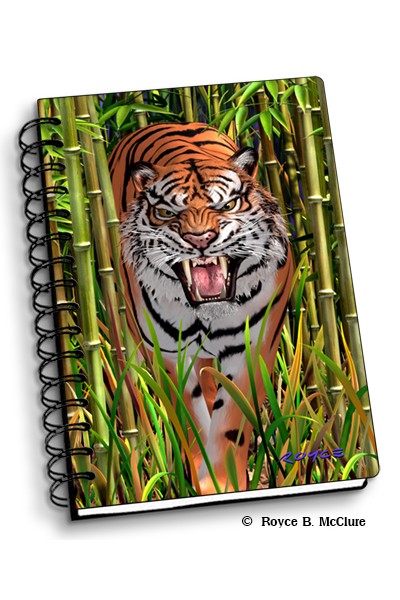 Royce Small Notebook - Tiger Trouble 