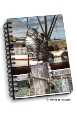 Royce Small Notebook - Wharf Cat 