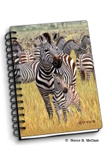 Royce Small Notebook - Zebras 