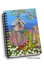 Royce Small Notebook - Birdhouse 