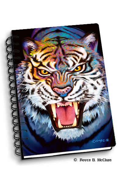 Royce Small Notebook - Tiger Growl 