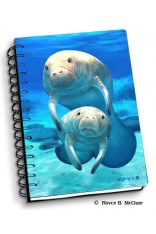 Royce Small Notebook - Blue Manatee