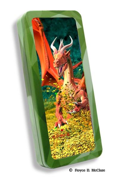 Royce Pencil Tin - Dragon Hoard