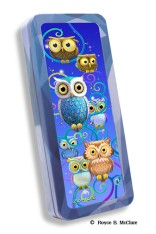Royce Pencil Tin - Night Owls