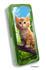 Artgame Pencil Tin - Summer Kitten
